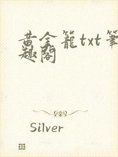 黄金笼txt笔趣阁