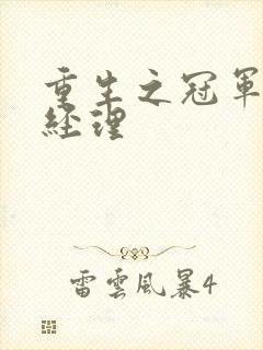 重生之冠军篮球经理