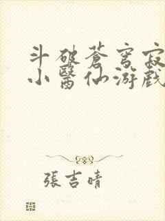 斗破苍穹寂寞的小医仙游戏世界