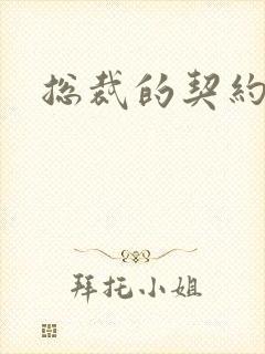 总裁的契约情人