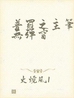 普罗之主笔趣阁无弹窗