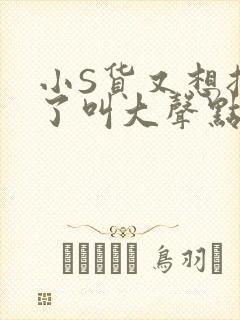 小S货又想挨C了叫大声点小