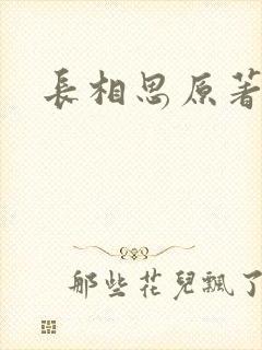长相思原著小说
