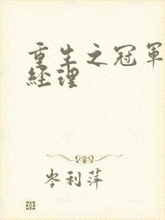 重生之冠军篮球经理