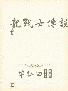 龙战士传说txt封面