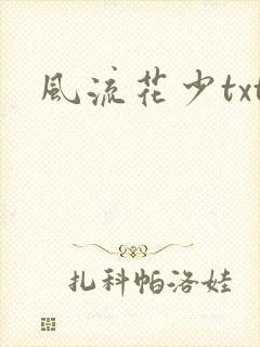 风流花少txt