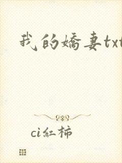 我的娇妻txt