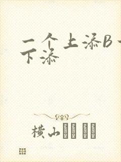 一个上添B一个下添