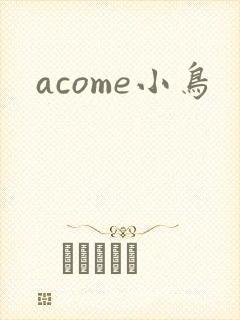 acome小鸟