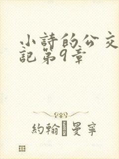 小诗的公交车日记第9章