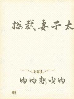 总裁妻子太诱人