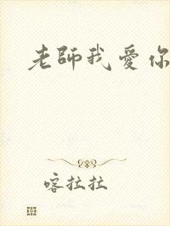 老师我爱你封面