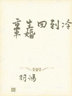 重生回到冷战前军婚