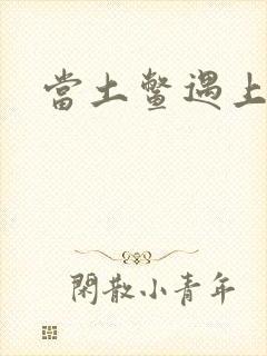 当土鳖遇上海龟