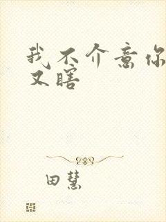 我不介意你又丑又瞎