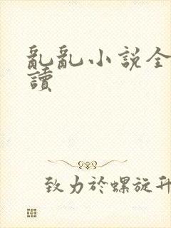 乱乱小说全文阅读