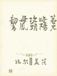 韵母攻略第二部鸾凤朝阳免费阅读