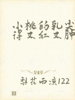 小桃的乳尖被吸得又红又肿