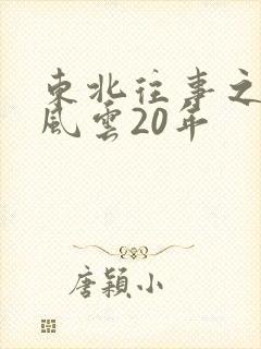 东北往事之黑道风云20年