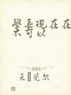 学长现在在上课不可以