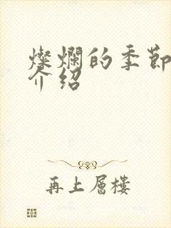 灿烂的季节剧情介绍