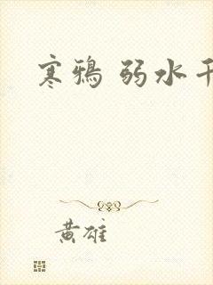 寒鸦 弱水千流
