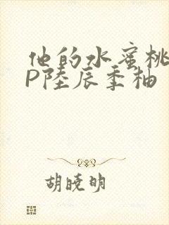 他的水蜜桃POP陆辰季柚