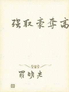 强取豪夺高干文
