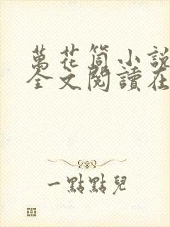 万花筒小说免费全文阅读在线