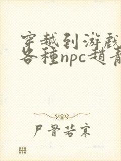 穿越到游戏里和各种npc赵青蔓