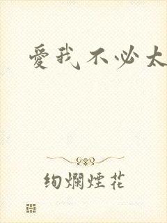 爱我不必太痴心