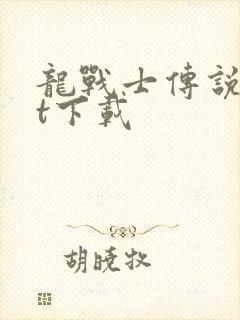 龙战士传说txt下载