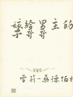 嫁给男主的病秧子哥哥