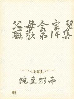 父母全家儿女大联欢第14集