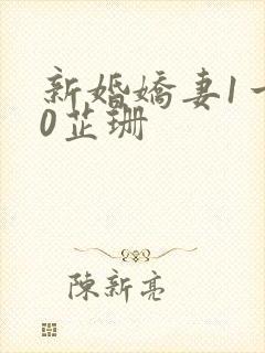 新婚娇妻1一40芷珊