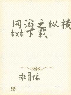 网游之纵横天下txt下载封面