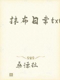 抹布日常txt