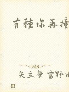 有种你再撞一下