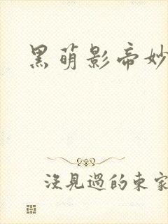 黑萌影帝妙探妻