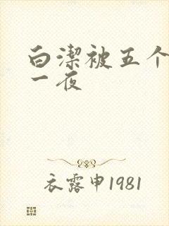 白洁被五个人玩一夜