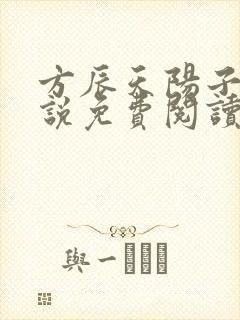 方辰天阳子的小说免费阅读