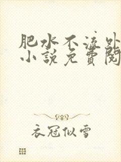 肥水不流外人田小说免费阅读