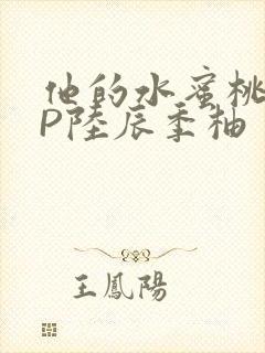 他的水蜜桃POP陆辰季柚