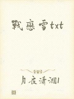 战恋雪txt