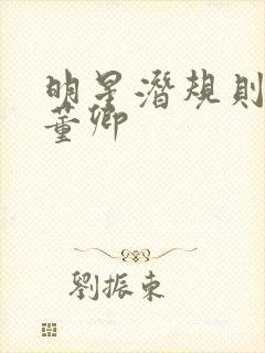 明星潜规则之皇董卿