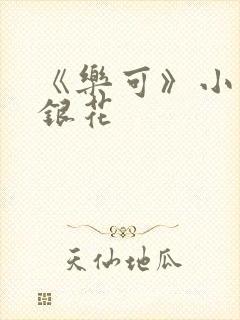 《乐可》小说金银花封面