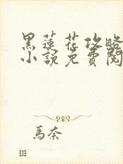 黑莲花攻略手册小说免费阅读全文