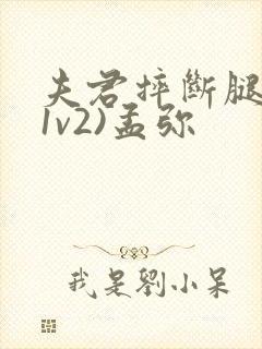 夫君摔断腿后(1v2)孟弥