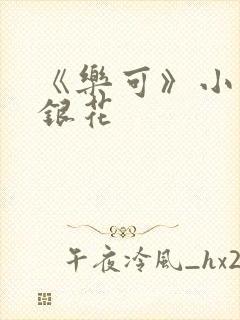 《乐可》小说金银花