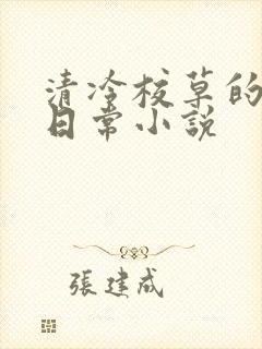 清冷校草的堕落日常小说